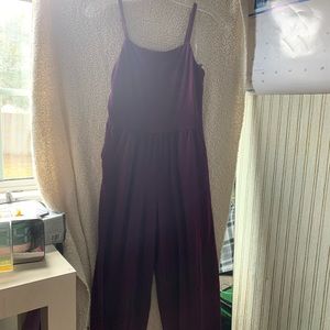 Purple jumpsuit